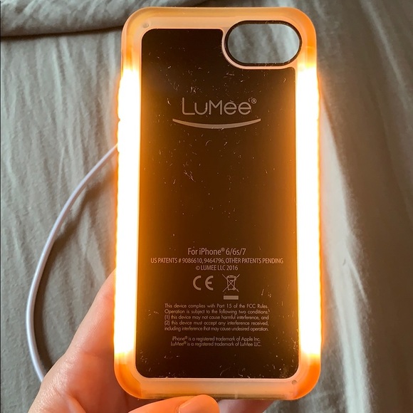LuMee iphone case and charger - Picture 3 of 4